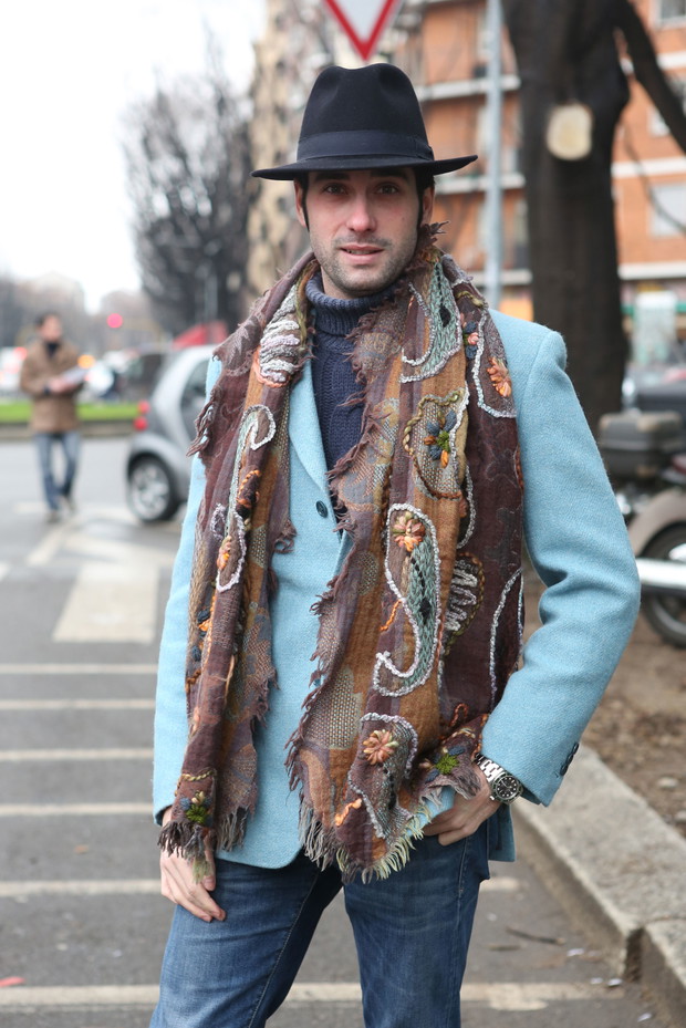 Street fashion: panowie w Mediolanie