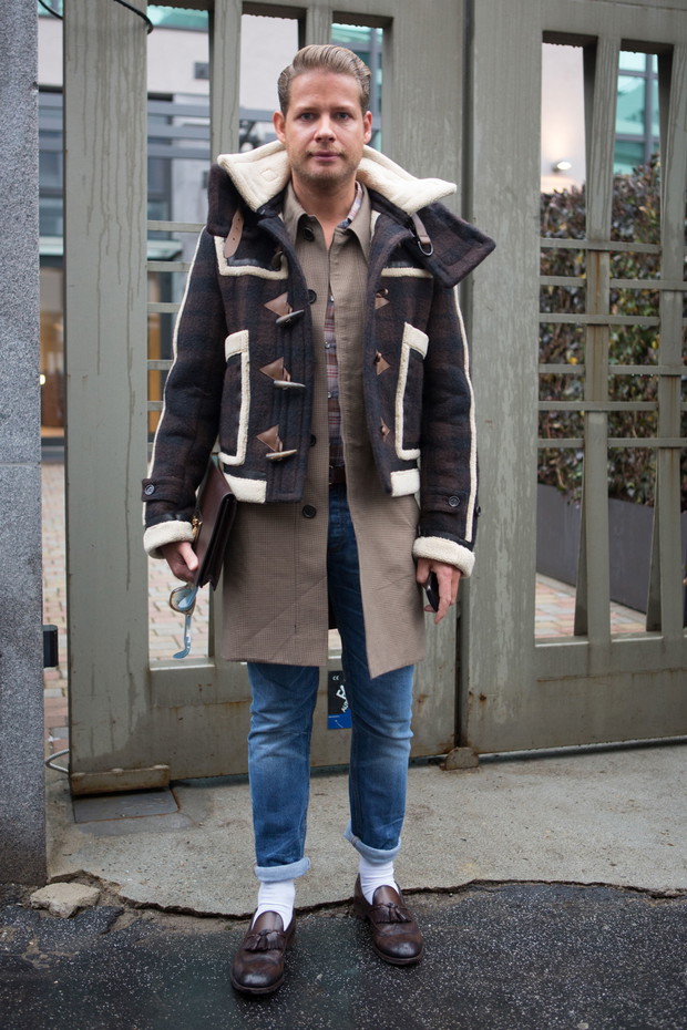 Street fashion: panowie w Mediolanie