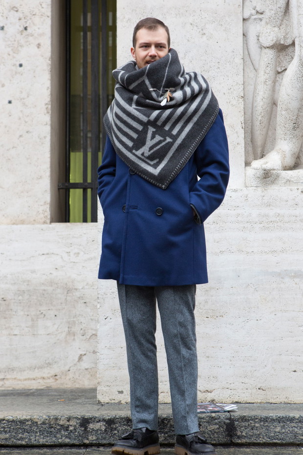 Street fashion: panowie w Mediolanie