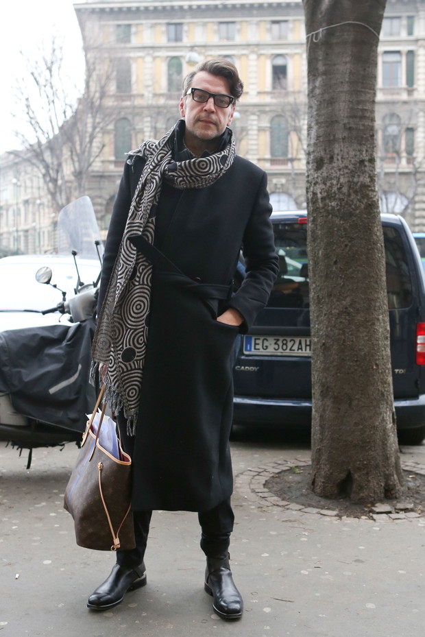 Street fashion: panowie w Mediolanie