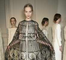 Backstage pokazów haute couture wiosna-lato 2013
