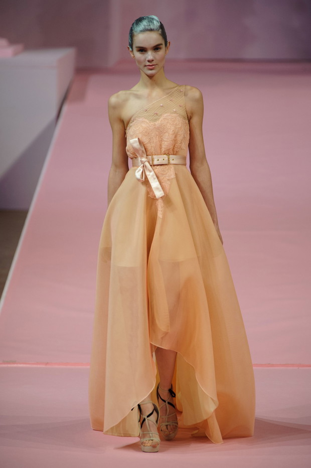 Alexis Mabille haute couture wiosna-lato 2013, fot. Imaxtree