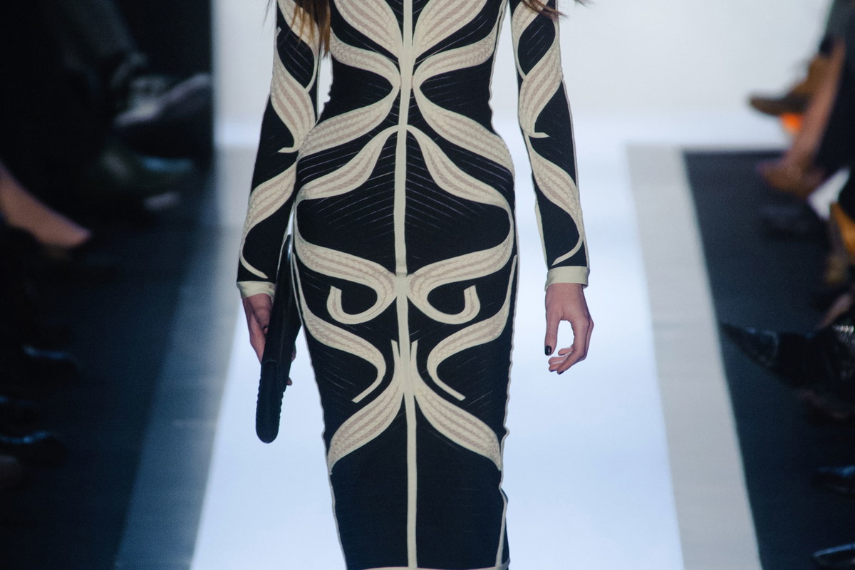 Hervé Léger by Max Azria jesień-zima 2013/2014, fot. Imaxtree