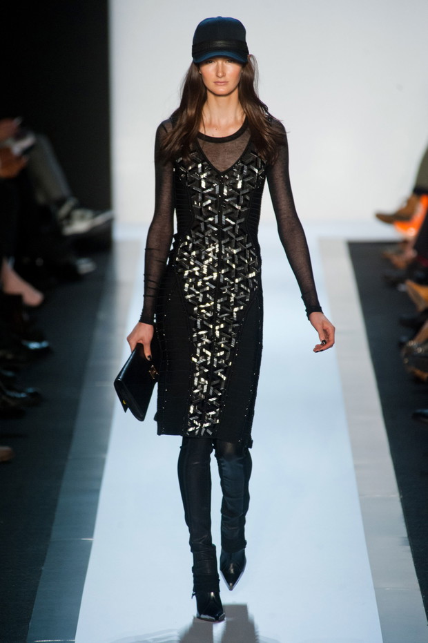 Hervé Léger by Max Azria jesień-zima 2013/2014, fot. Imaxtree