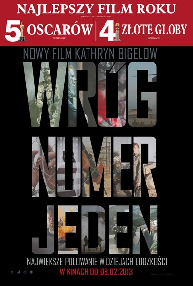 Plakat do filmu Wróg numer jeden