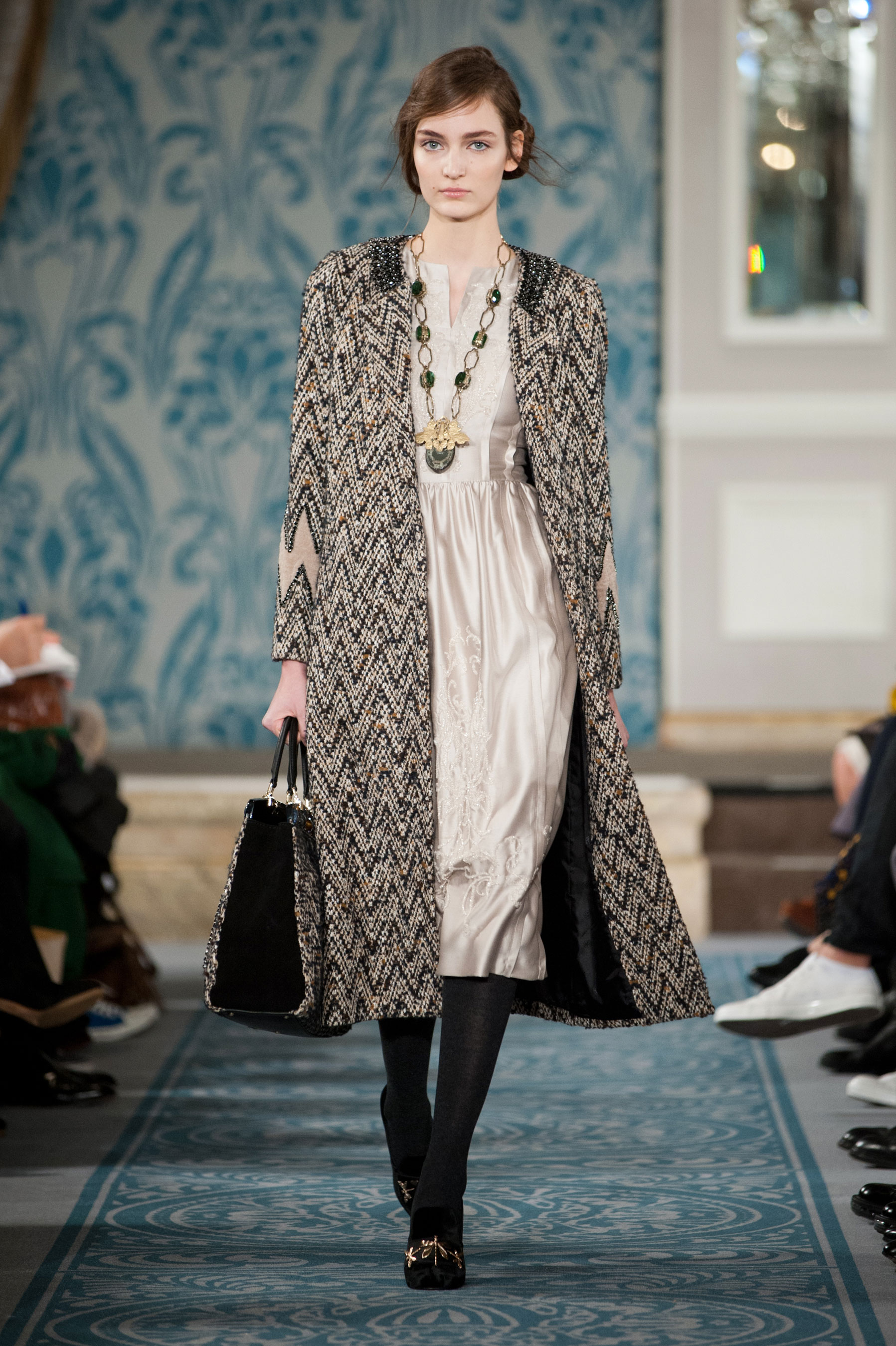 Zuza Bijoch otworzyła pokaz Tory Burch jesień-zima 2013/2014
