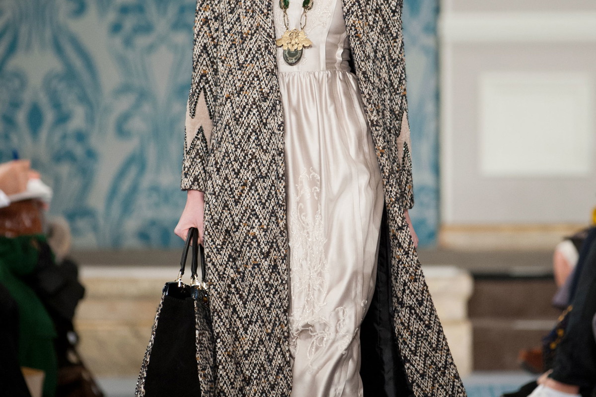 Zuza Bijoch otworzyła pokaz Tory Burch jesień-zima 2013/2014