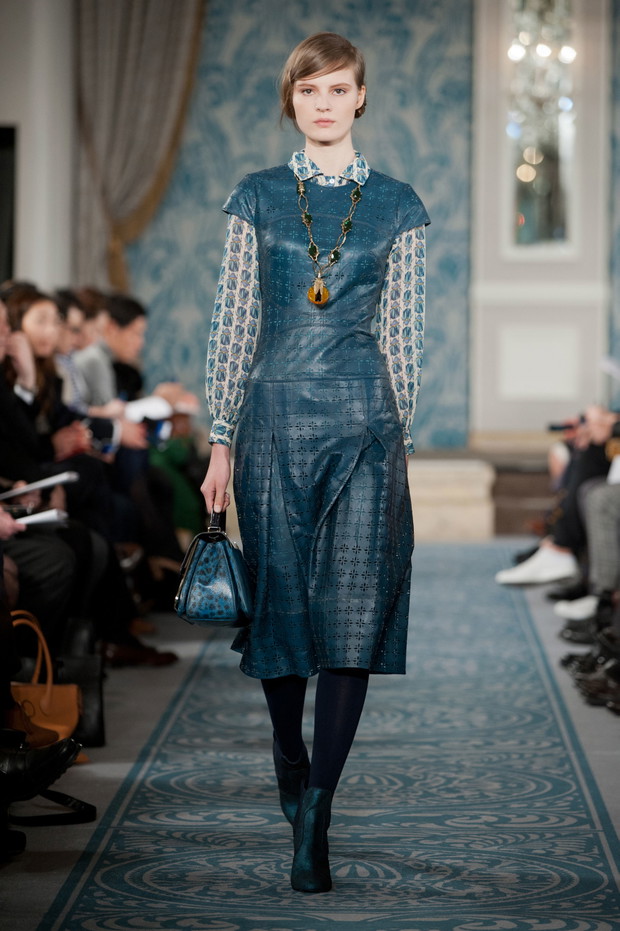 Zuza Bijoch otworzyła pokaz Tory Burch jesień-zima 2013/2014