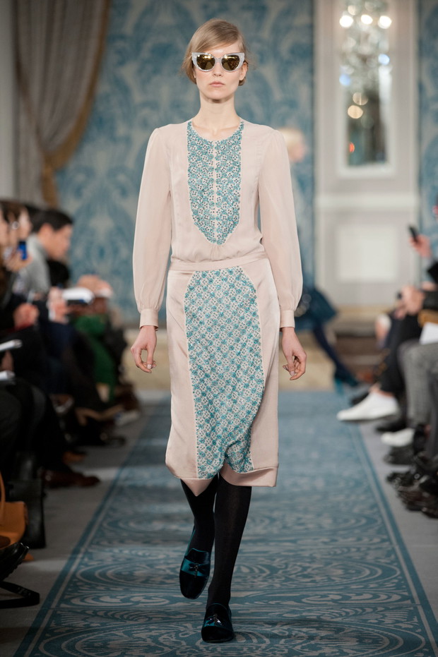 Zuza Bijoch otworzyła pokaz Tory Burch jesień-zima 2013/2014