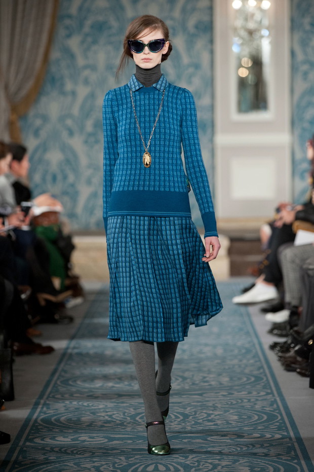 Zuza Bijoch otworzyła pokaz Tory Burch jesień-zima 2013/2014