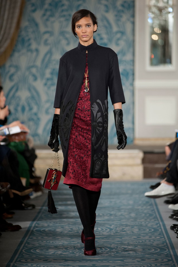 Zuza Bijoch otworzyła pokaz Tory Burch jesień-zima 2013/2014