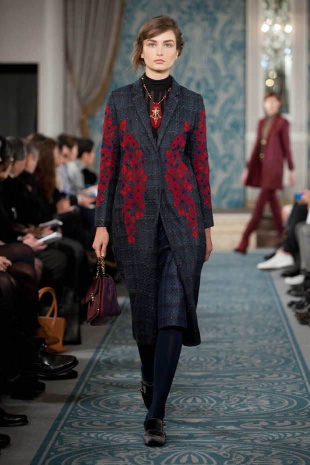 Zuza Bijoch otworzyła pokaz Tory Burch jesień-zima 2013/2014