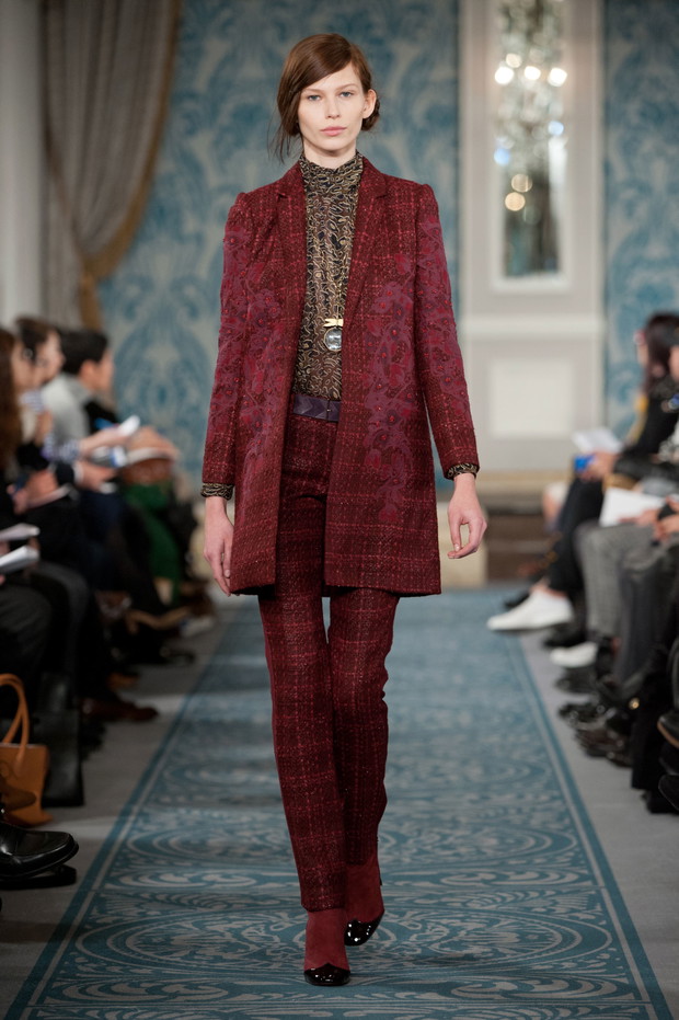 Zuza Bijoch otworzyła pokaz Tory Burch jesień-zima 2013/2014