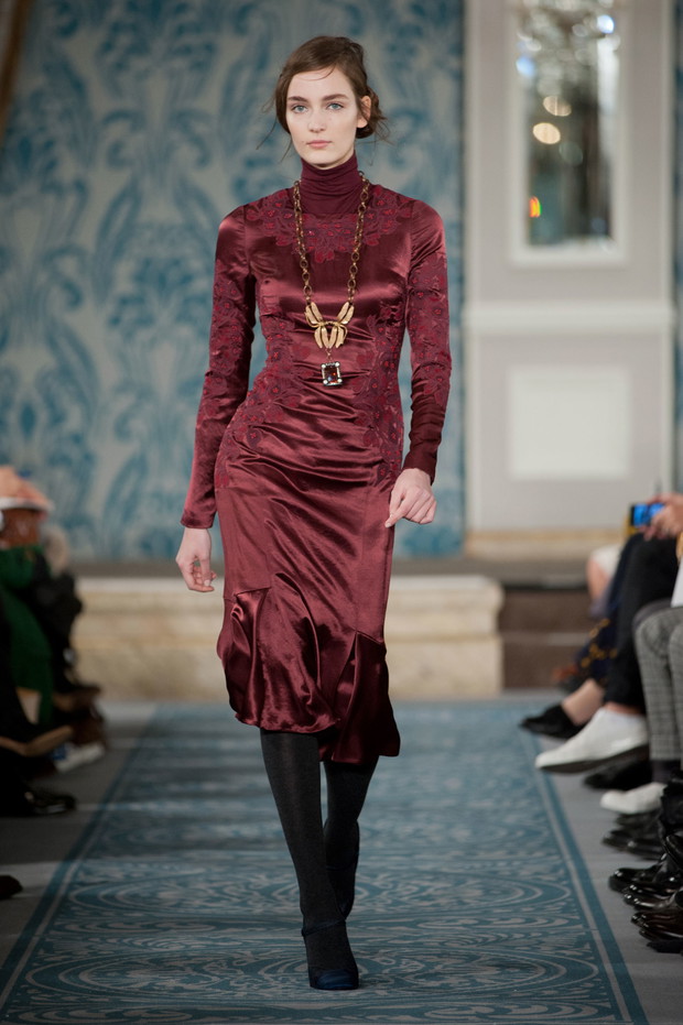 Zuza Bijoch otworzyła pokaz Tory Burch jesień-zima 2013/2014