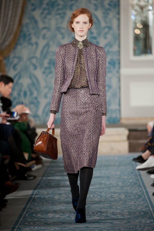 Zuza Bijoch otworzyła pokaz Tory Burch jesień-zima 2013/2014