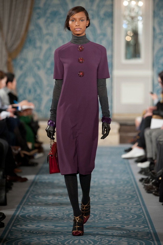 Zuza Bijoch otworzyła pokaz Tory Burch jesień-zima 2013/2014