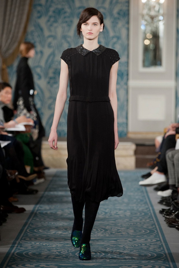 Zuza Bijoch otworzyła pokaz Tory Burch jesień-zima 2013/2014