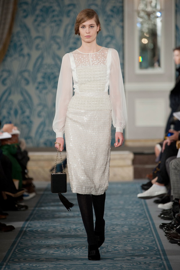 Zuza Bijoch otworzyła pokaz Tory Burch jesień-zima 2013/2014