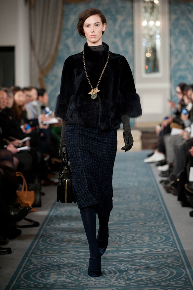 Zuza Bijoch otworzyła pokaz Tory Burch jesień-zima 2013/2014