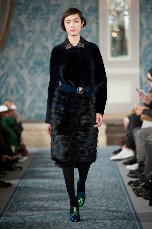 Zuza Bijoch otworzyła pokaz Tory Burch jesień-zima 2013/2014