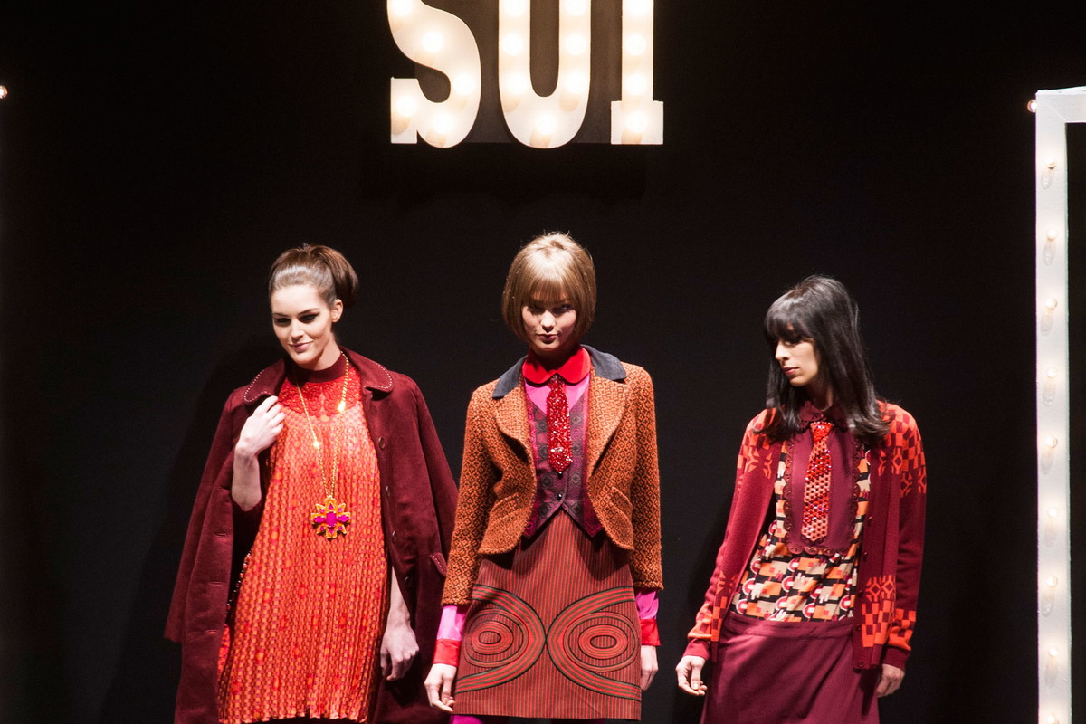 Anna Sui jesień-zima 2013/2014