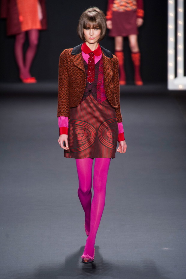 Anna Sui jesień-zima 2013/2014