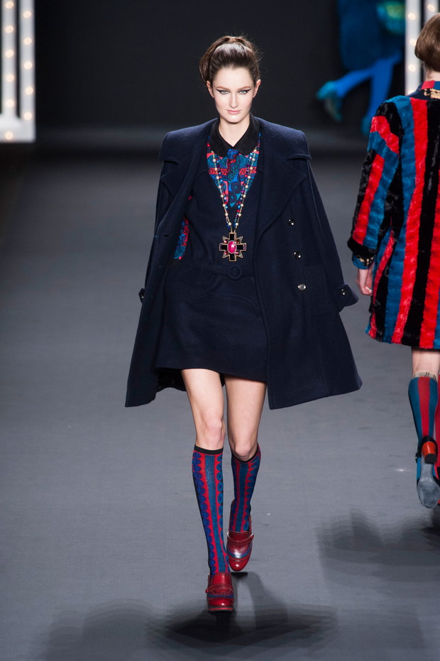 Anna Sui jesień-zima 2013/2014