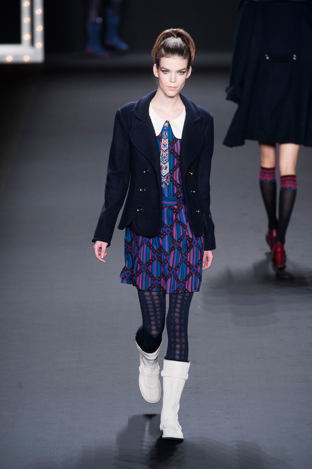 Anna Sui jesień-zima 2013/2014