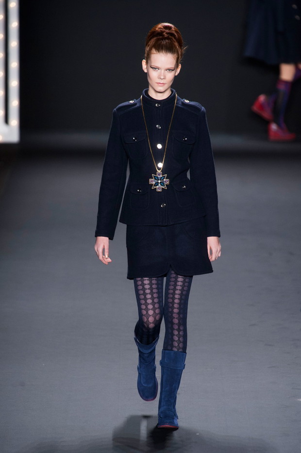 Anna Sui jesień-zima 2013/2014