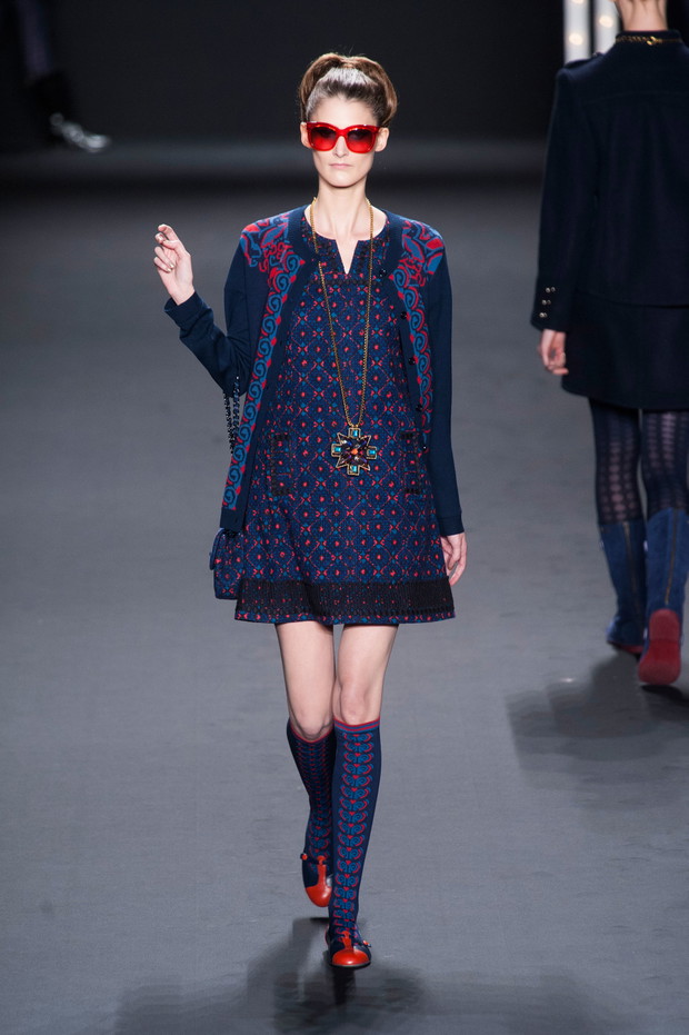 Anna Sui jesień-zima 2013/2014