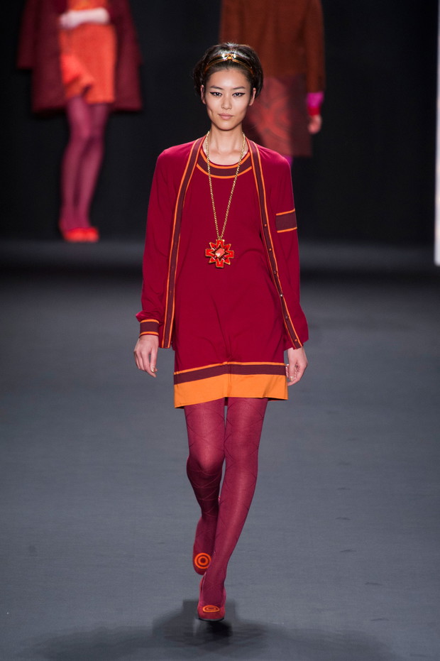 Anna Sui jesień-zima 2013/2014