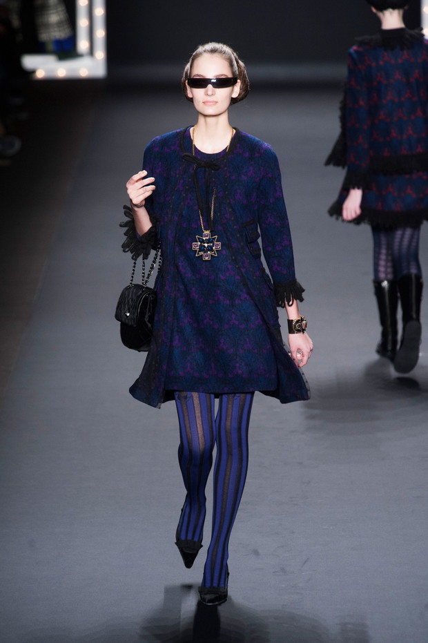 Anna Sui jesień-zima 2013/2014