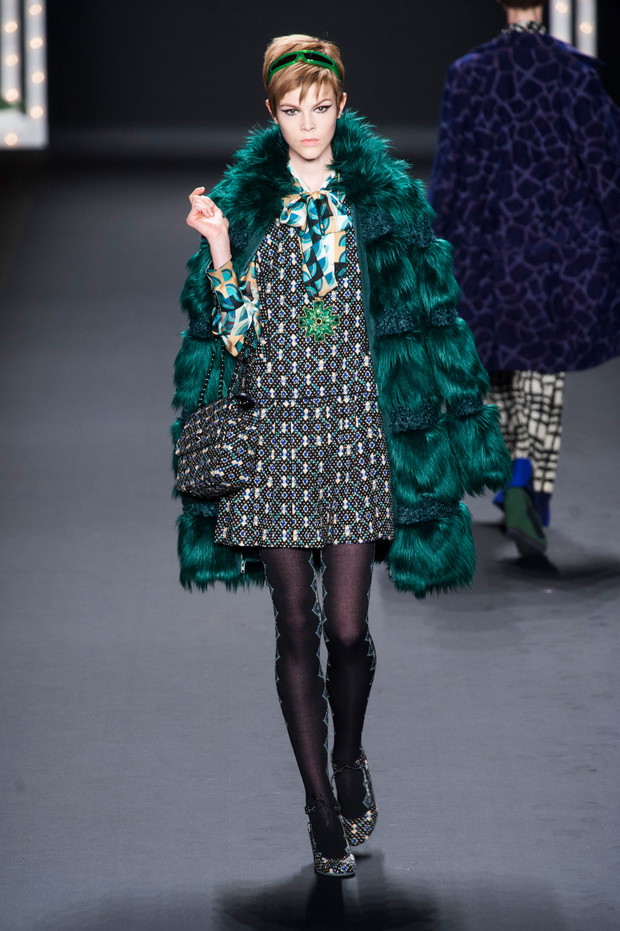 Anna Sui jesień-zima 2013/2014