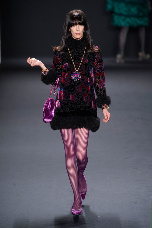 Anna Sui jesień-zima 2013/2014