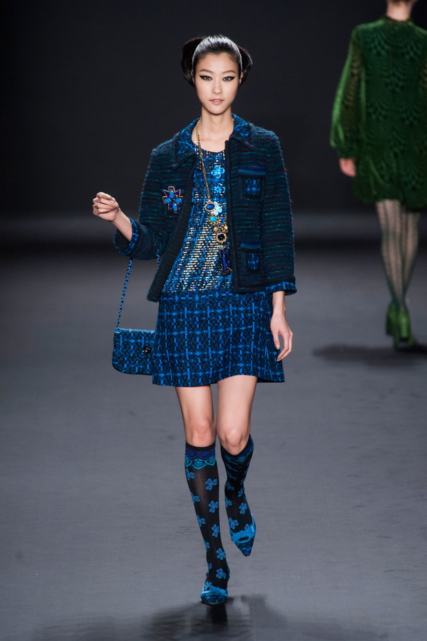 Anna Sui jesień-zima 2013/2014