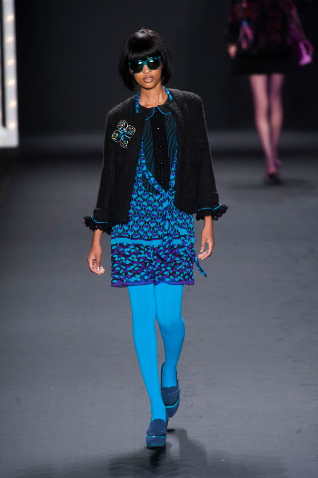 Anna Sui jesień-zima 2013/2014