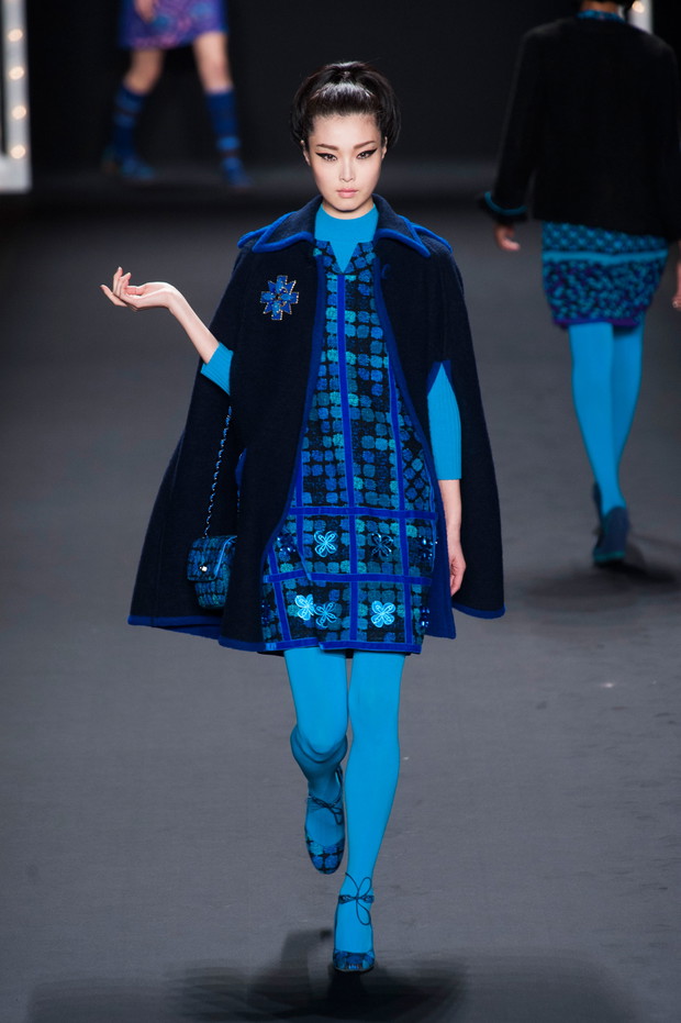 Anna Sui jesień-zima 2013/2014