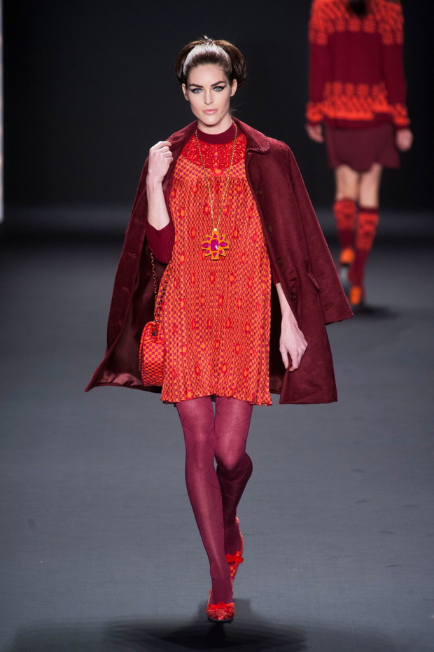 Anna Sui jesień-zima 2013/2014