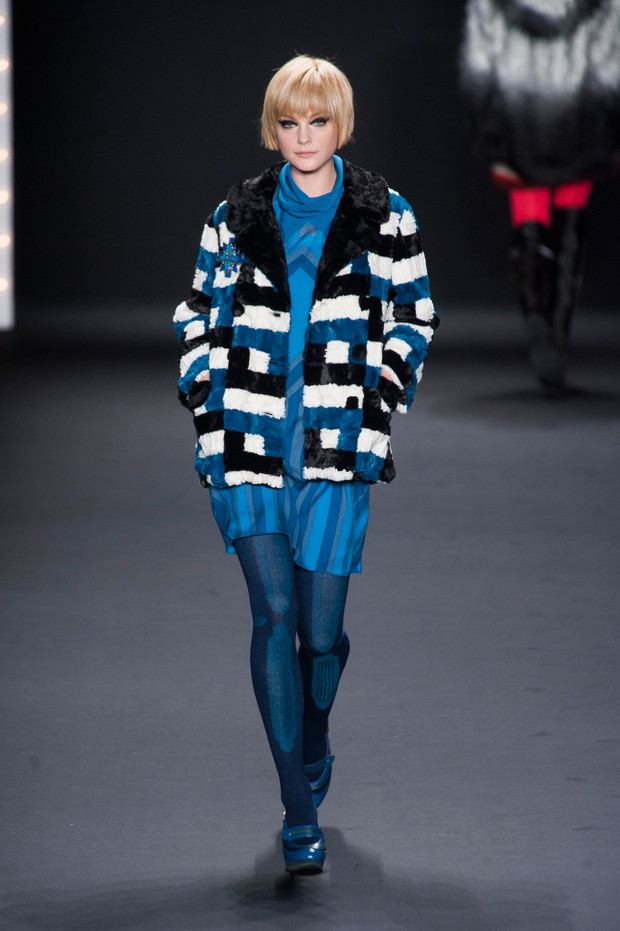 Anna Sui jesień-zima 2013/2014