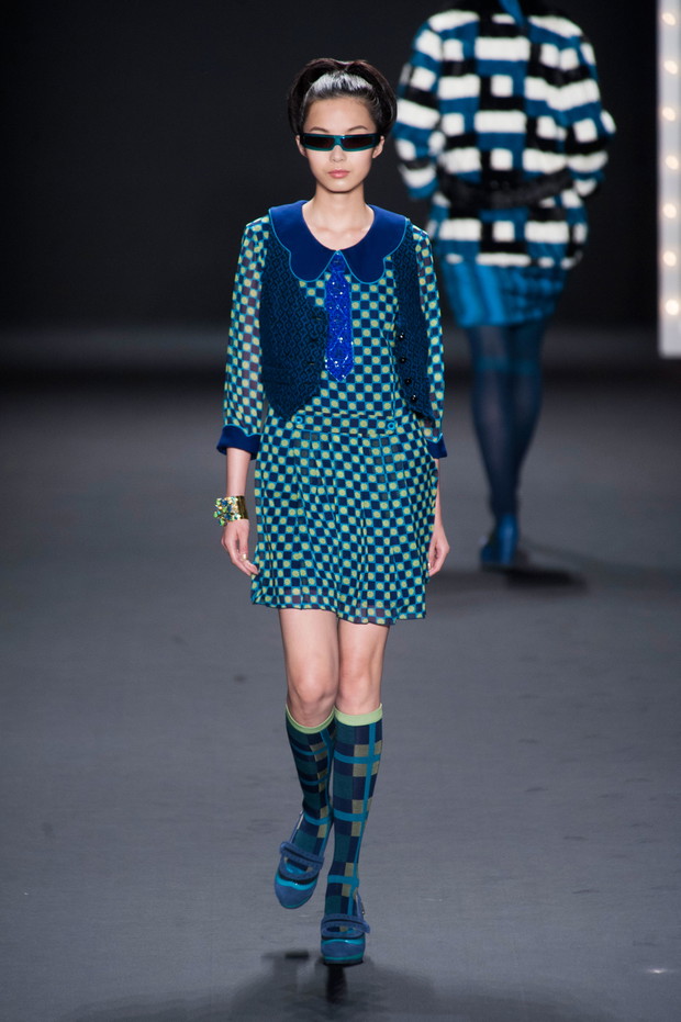 Anna Sui jesień-zima 2013/2014