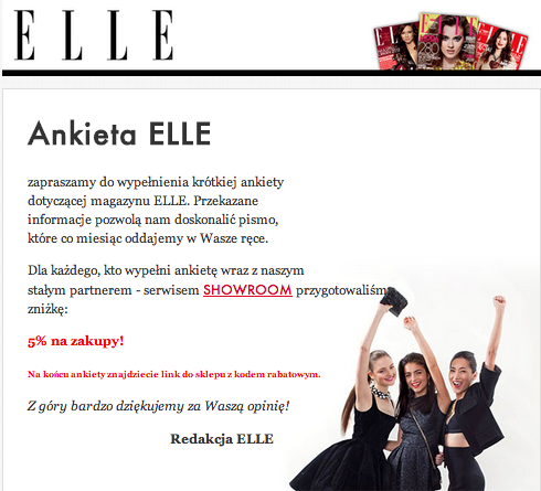 Ankieta ELLE