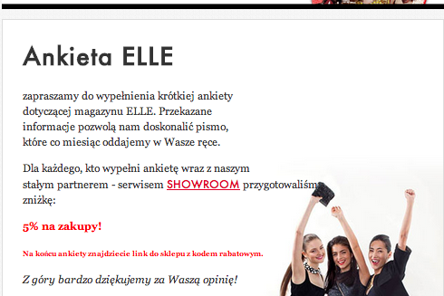 Ankieta ELLE