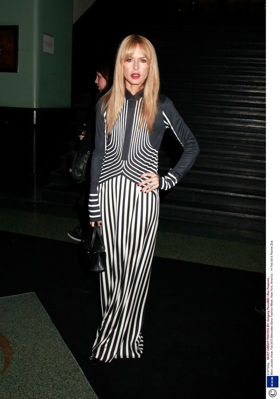 Rachel Zoe na pokazie Marc Jacobs jesień-zima 2013/2014 w Nowym Jorku, fot. East News