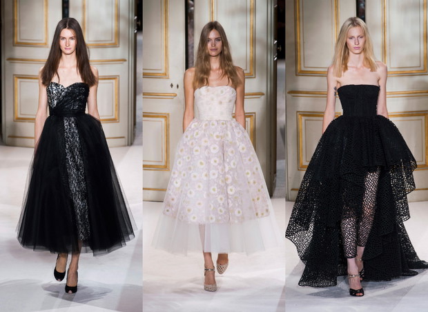 Suknie Giambattista Valli haute couture wiosna-lato 2013, fot. Imaxtree