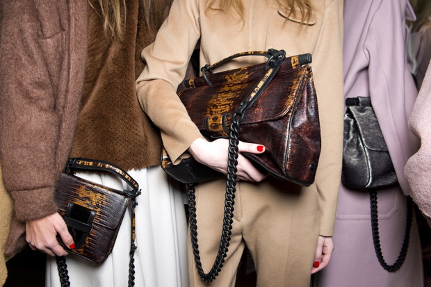 Backstage pokazu Topshop Unique jesień-zima 2013/2014