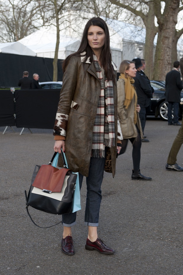 Street fashion: modelki w Londynie (najlepsze stylizacje)
