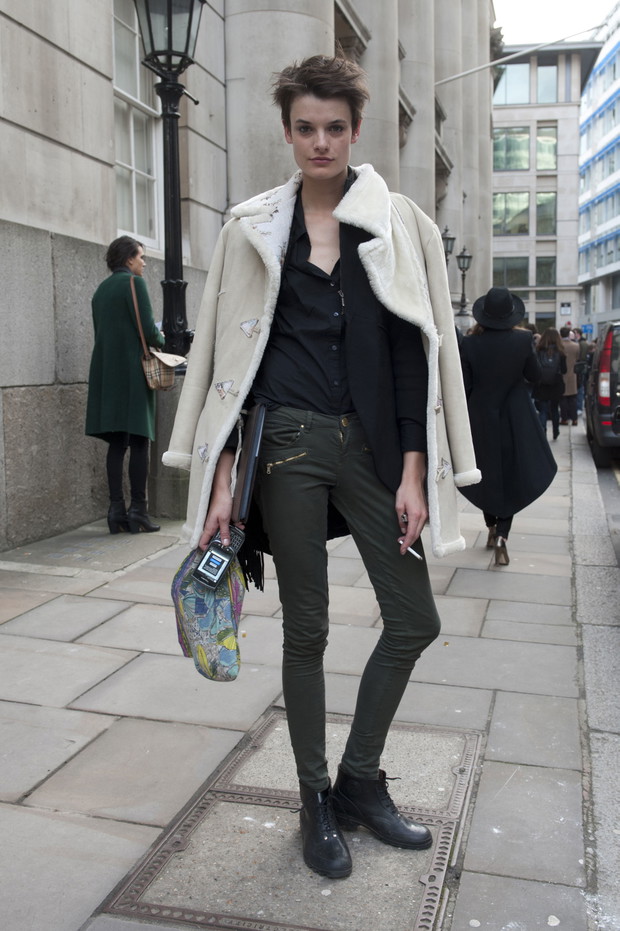 Street fashion: modelki w Londynie (najlepsze stylizacje)