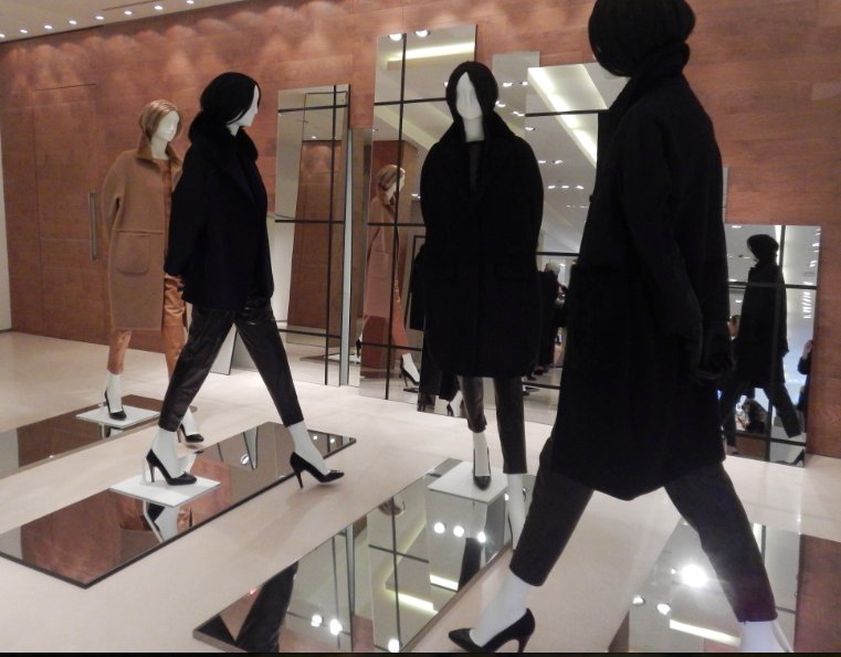 Paris Fashion Week, kolekcja Max Mara jesień-zima special edition w Max Mara Atelier, fot. by Nikon COOLPIX S800c