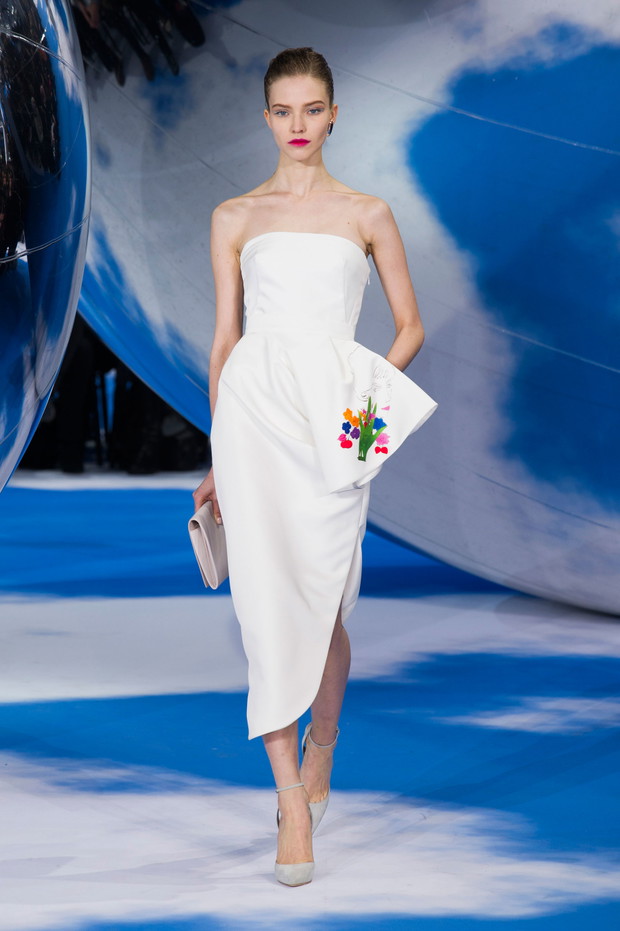 Christian Dior jesień-zima 2013/2014, fot. Imaxtree