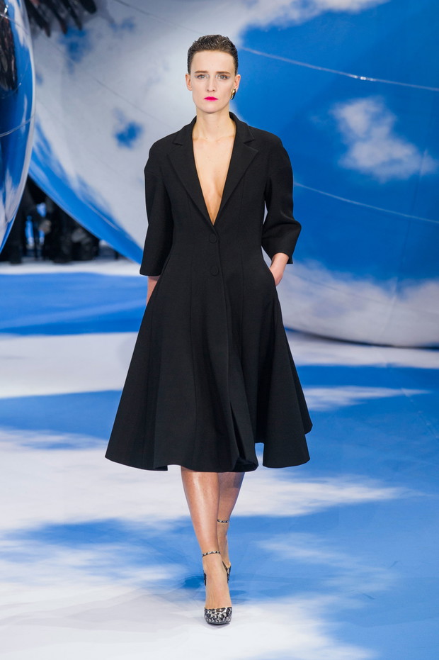 Christian Dior jesień-zima 2013/2014, fot. Imaxtree